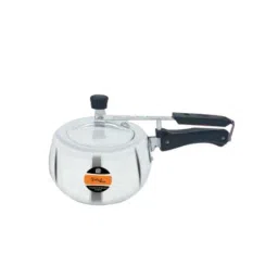 Sigri-Wala 3.5 Litre Apple Arc Inner Lid Induction Bottom Aluminium Silver Pressure Cooker-picture-34
