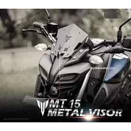 AOW Yamaha MT 15 Metal Visor Glass-31