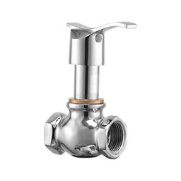 Oleanna AL-23FC Angel 1 inch Brass Silver Chrome Finish Flush Cock-picture-26