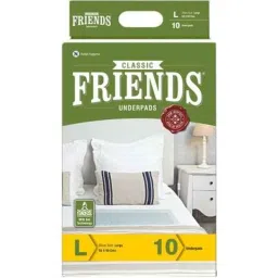 Friends Classic 10 Pcs 60x90cm White Non-Woven Underpads Set, Size: Large-image-68