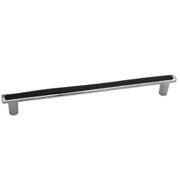 RAB 224mm Zinc Black Chrome Finish Drawer Pull Handle, SP-036 (Pack of 3)-image-76