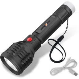 Pick Ur Needs 50W Black Rechargeable Long Range Torch with Super Bright Light, 1130 El-picture-47