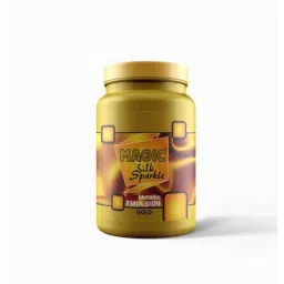 Magic Paints Silk Sparkle 50ml Gold Metallic Emulsion Acrylic Paint-image-51