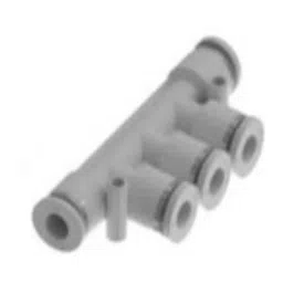 Spac 6mm 2 Thread APKG Equal Multi TEE Connector-picture-46