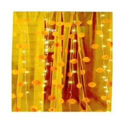 Ever Forever 6x5ft Yellow Curtain &a; 6 Pcs String Light Set for Diwali, Newyear, Christmas, Festival, Home &a; Office-picture-6