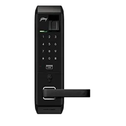 Godrej Black Finish Smart Biometric Advantis Door Lock, 4967-32