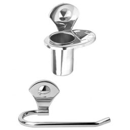 Doyours Royal Series Stainless Steel Tumbler Holder &a; Towel Ring Set, DY-1141-image-90