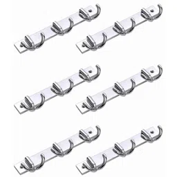 Doyours 6 Pcs 3 Prong Butterfly Multipurpose Hooks/Hanger Set, DY-1014-image-20