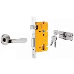 Dorset ML Series Pontus 70mm Stainless Steel Door Handle Lock Set with Both Side Key Cylinder-picture-32