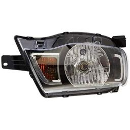 Uno Minda RHS Hard Coated Lens Headlight with Bulb for Renault Kwid, HL-5635M-44