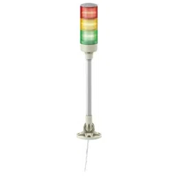 Schneider Electric 24V RAG LED Tower Light with Foldable Bracket, Tube Mounting &a; Buzzer, XVGB3SM-16
