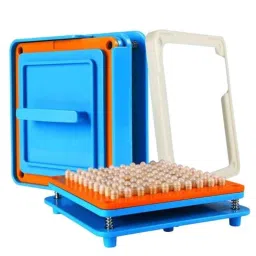 Patco Pharma 100 Holes ABS Capsule Filling Tray with 500-650mg Filling Capacity for Size 0 Capsules-90