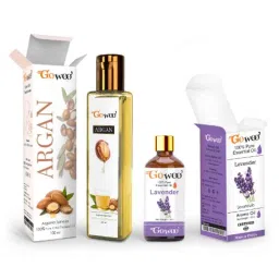 GoWoo 2 Pcs 100ml Natural Argan Carrier Oil &a; 10ml Lavender Aroma Oil Set, GWOC64-P26+P188-picture-35