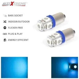 AllExtreme EX2RT10 Red 5 SMD Interior Pilot License Plate Dome Indicator LED Parking Light for Car Bike &a; Motorcycle-20