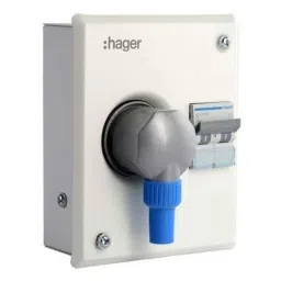 Hager Novello+ 32A 3 Pins 4 Modules Scraping Earth Metal Plug &a; Socket Enclosure Box, VYA432C-picture-26