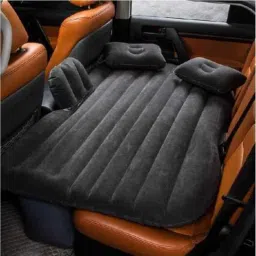 Viva City Assorted PVC &a; Fabric Multipurpose Car Inflatable Mattress With 2 Pillows-image-9