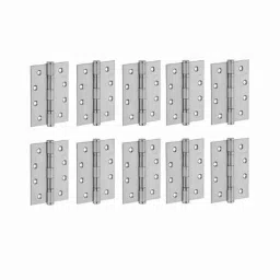 Dorset 4 inch Stainless Steel Ball Bearing Hinge, HG1151SS (Pack of 10) (Pack of 3)-image-78