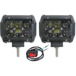 jbriderz JBRIDERZBike 6 Led 18W, 2 Pcs Set Cree Fog Light With Switch For Yamaha Rzx 135-picture-42