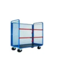 Suwas 600kg 1200x750x1700mm Steel Material Handling Cage Box Trolley, SU-MHCT-004-image-43