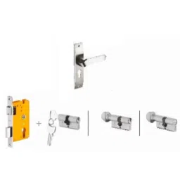 Dorset Hale HL HALE 190mm Zinc PT Finish Lock Set with Coin &a; 70mm Knob Cylinder-picture-22