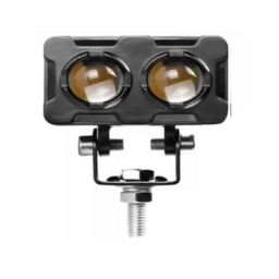 ASRYD 12V 40W Double Lens Dual Tone Fog Light with Smart LED for All Universal Bike-5