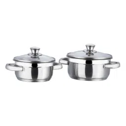 Vinod Bremen 2 Pcs Capsule Bottom Induction Friendly Saucepot Set, BREM2 (Pack of 2)-image-50