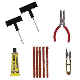 AllExtreme EXRKP01 Universal Tubeless Flat Tyre Puncture Repair Kit-41