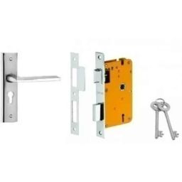 Dorset HL Series Ceto 8 inch Stainless Steel Patina Finish Door Handle Lock Set with KY Mortise Lever Lock-picture-13