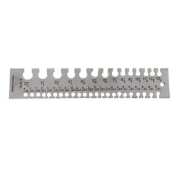 Lovely Omega 160mm Stainless Steel Measuring Rectanglar Wire Gauge-image-65
