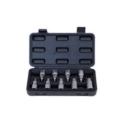 Durelo 9 Pcs 1/2 inch Metal Drive Hex Bit Socket Set, ‎D-BS9H-61