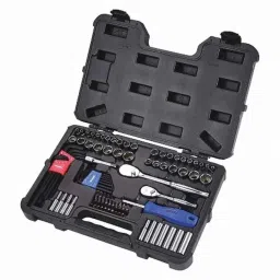 Westward 91Pcs 4-19mm 12 Point Chrome Socket Wrench Set, 53PN77-picture-39