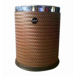 Bathla Cane Stainless Steel Waste Bin-picture-17