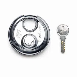 Godrej Duralock Brass &a; SS Disc Padlock (3 Keys), 8228-image-3