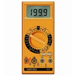 Kusam Meco KM603 Yellow Digital Multimeter, 4000 Counts-39