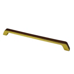 RAB 224mm Zinc Gold &a; Wenge Drawer Pull Handle, AV2 (Pack of 3)-image-41