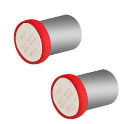 AllExtreme EXBA9SG8 3W BA9S Red Interior License Plate Wedge Dome Trunk Dashboard LED Parking Light for Car Bike &a; Motorcycle (Pack of 2)-45