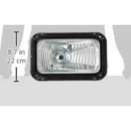 Uno Minda HL-5543CM Head Light &a; P43 MFR Sheet Metal For TATA 407 image 3