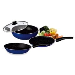Baltra 4L 4 Pcs Blue Induction Base Non-Stick Cookware Set, BTN-211-picture-35