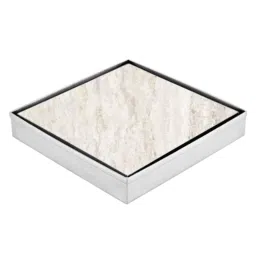 Lipka 8x8 inch Stainless Steel Square Tile Insert Floor Drain, 918-picture-43