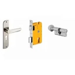 Dorset HL Series Amy 70mm Stainless Steel Patina Finish Door Handle Lock Set with Coin &a; Knob (Pack of 2)-picture-15