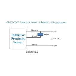 Nutronics M-18 NPN NC 6mm Black Inductive Proximity Sensor (Pack of 5) image 4