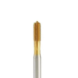 Emkay Tools 24x3mm Metric Course TIN Coated Fluteless Oil Groove HSS Ground Thread Hand Tap-picture-3