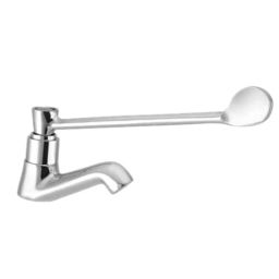 ZAP Brass Chrome Finish Elbow Handle Full Pillar Cock Tap for Bathroom Wash Basin &a; Kitchen Sink-image-12