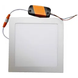 LumoGen 18W Square Cool White Slim LED Panel Light-10