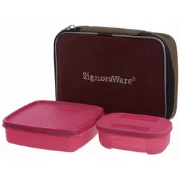 Signoraware Blue Family Pack Lunch with Bag, 504-picture-12