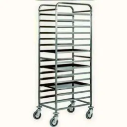 Rimsha 100kg 6ft Stainless Steel Tray Rack Trolley, RIM-045-picture-44