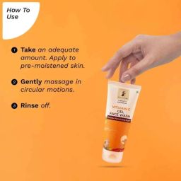 Pilgrim 100ml Australian Vitamin C Gel Face Wash with Kakadu Plum &a; Lime Pearl image 4