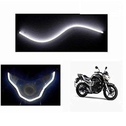 AOW Flexible 30cm Bike Headlight Neon LED DRL Tube (White) for KTM Duke 190 (Pack of 1)-19