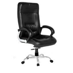 High Living Apollo Leatherette High Back Black Office Chair (Pack of 2)-image-86
