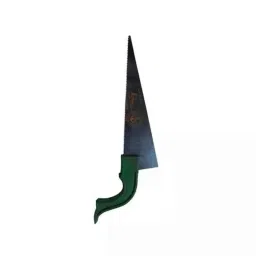 B K Jagan &a; Co Carbon Steel Mini Wooden Cutting Hacksaw with Plastic Handle-image-14